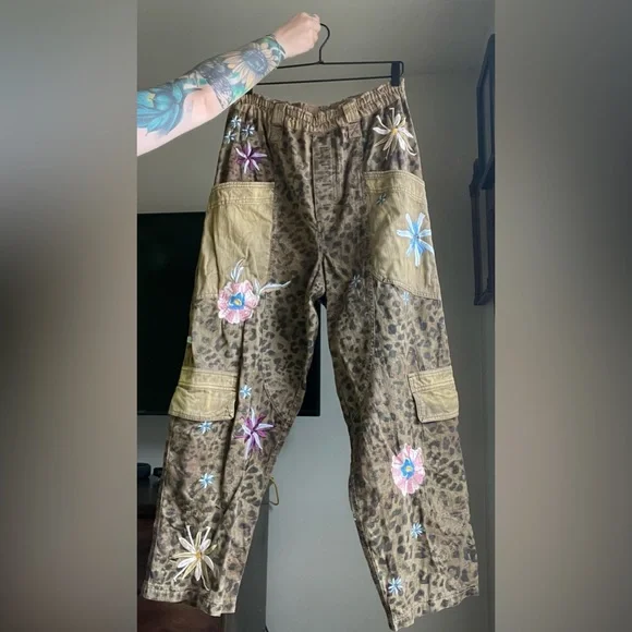 NWOT- Free People Wild Thing Pants - Picture 3 of 3